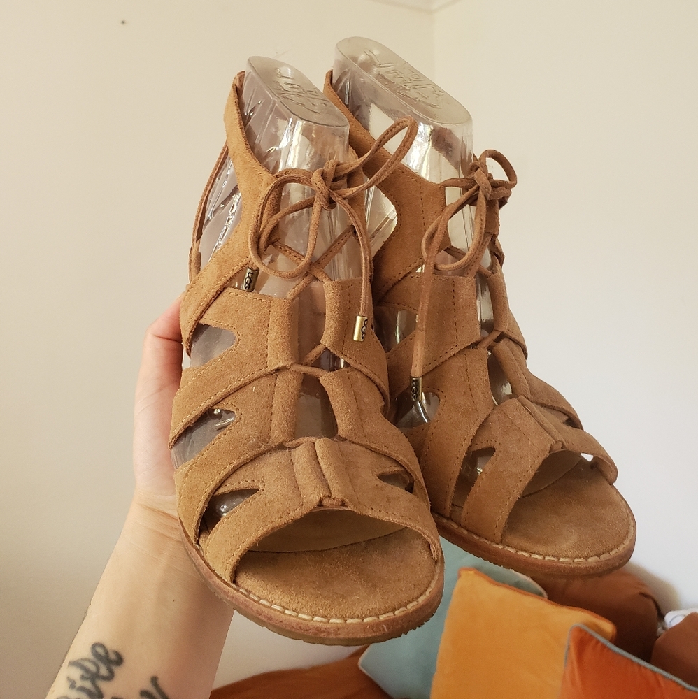 UGG Tan Heels